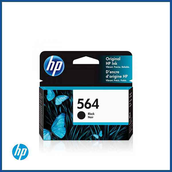 HP 564 Black Ink Cartridge (CB316WN)